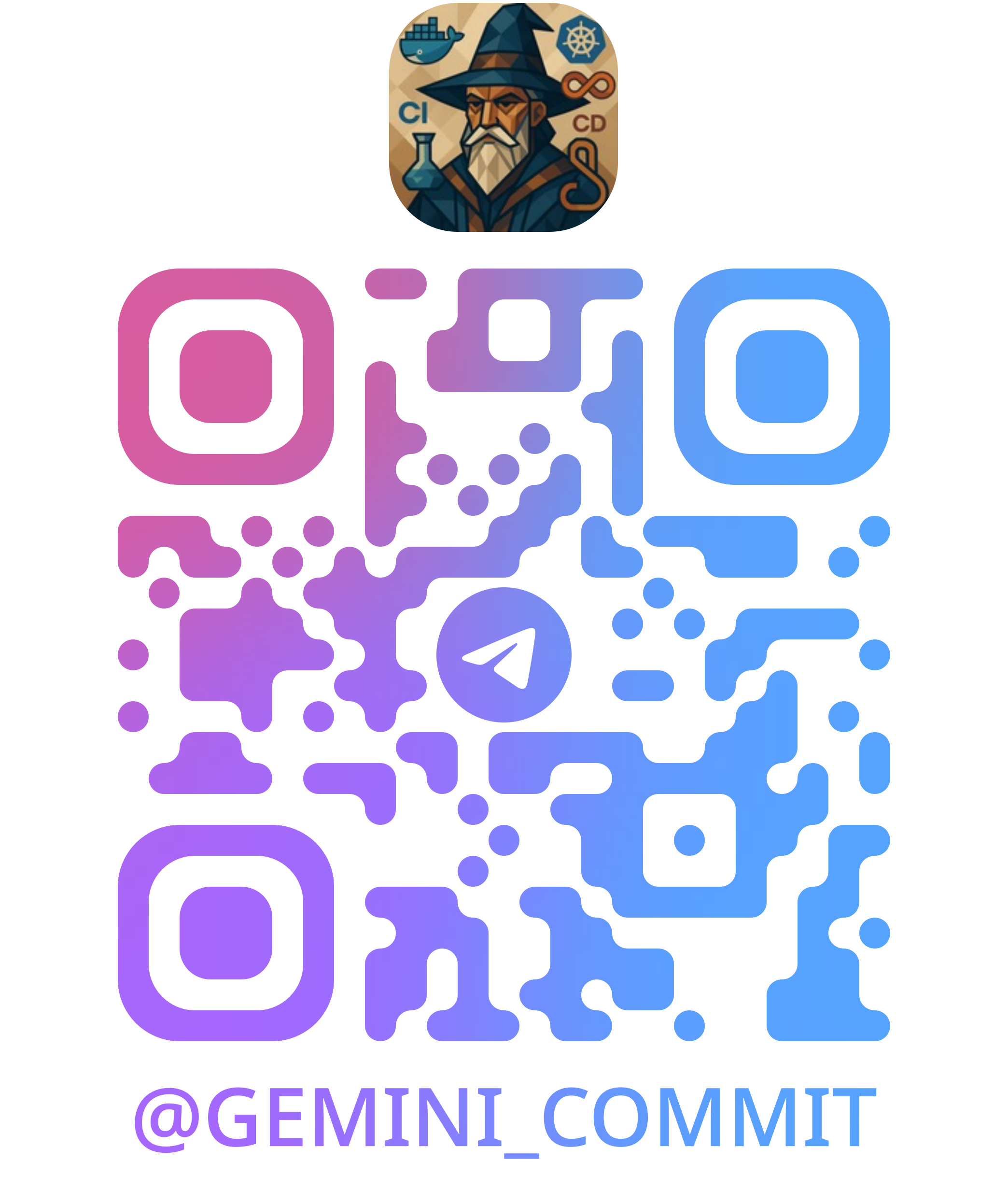 QR код для быстрого доступа к Telegram каналу Сказочный девопес